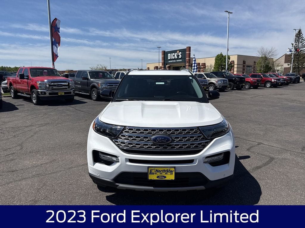 2023 Ford Explorer — interior view