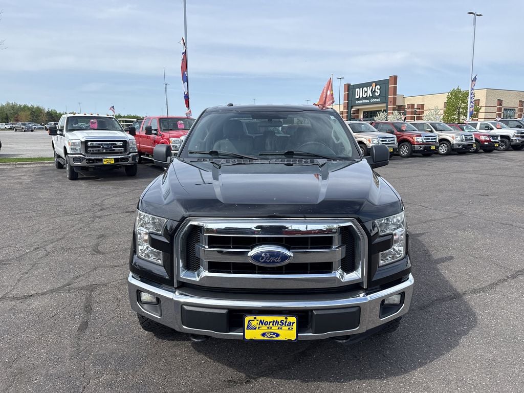 2016 Ford F-150 — rear three-quarter view